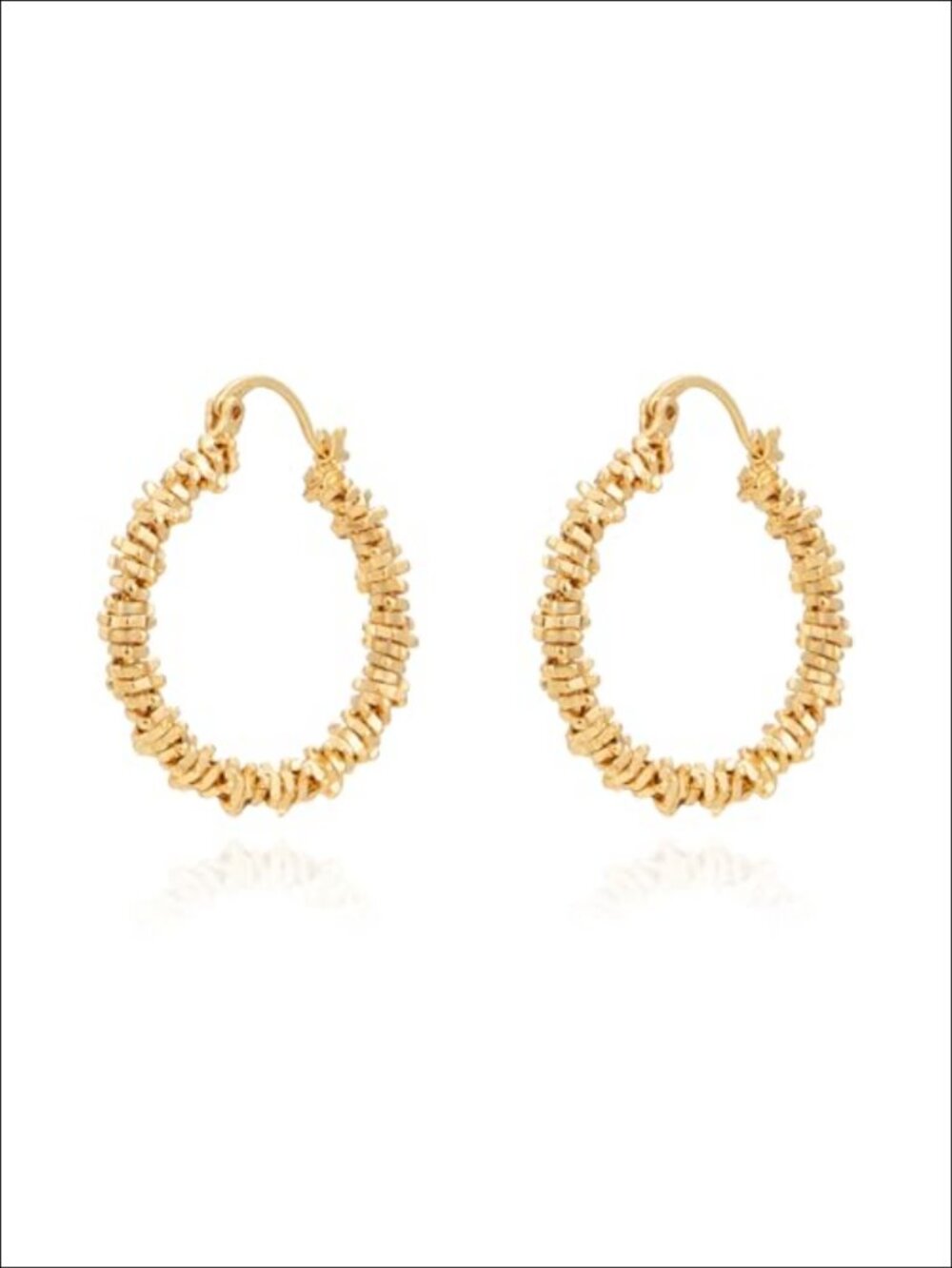 14K Gold Plated Brass Huggie Hoop Earrings Lever Back Hypoallergenic